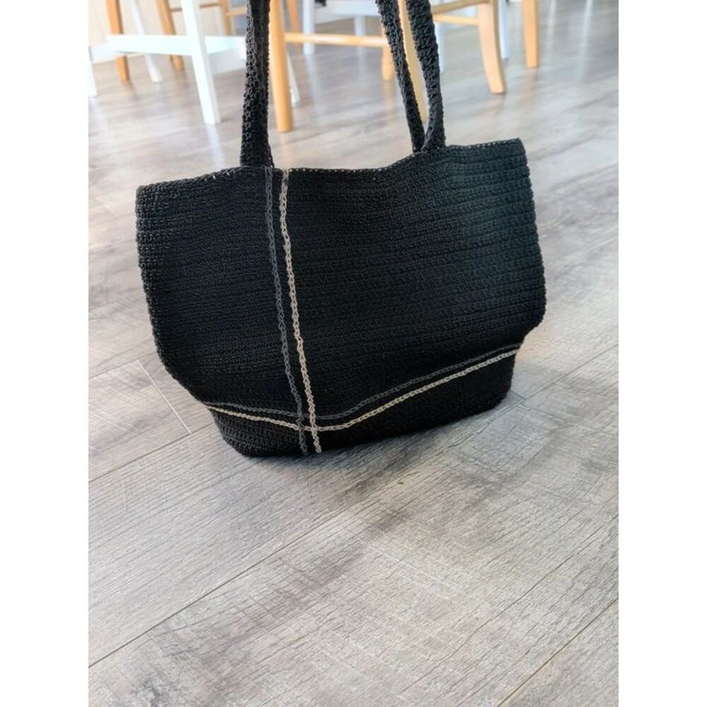 Authentic Vintage The Limited Handmade Crocheted Tote Bag